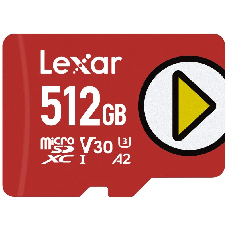 Cartão de Memória Lexar PLAY microSDXC 512GB