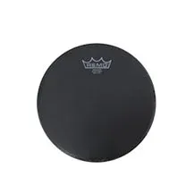 Pele Timbalão Remo BE0810ES Emperor Black Suede 10"