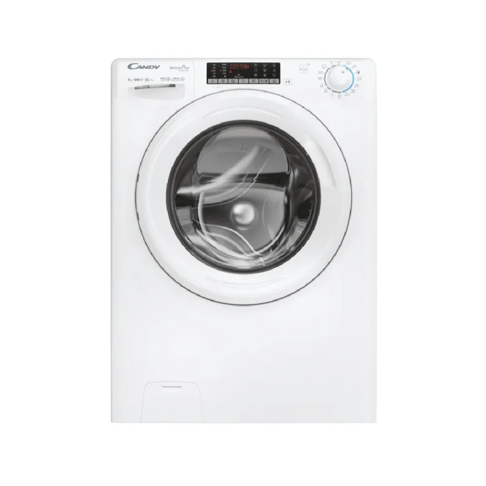 Máquina de Lavar Roupa Candy CSO286TWM6/1S 8Kg 1200RPM