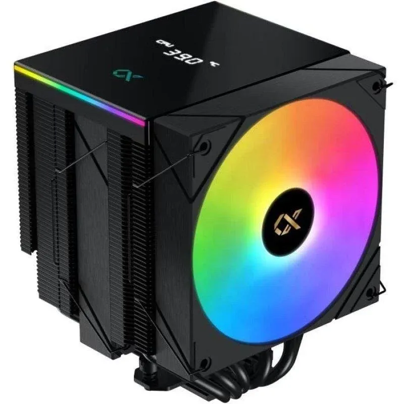 Cooler CPU Refrigeração Ar Xigmatek Socket AM4/AM5/Intel 120 mm AK6 Dual Digital LED RGB