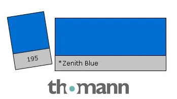 Lee Filter Roll 195 Zenith Blue
