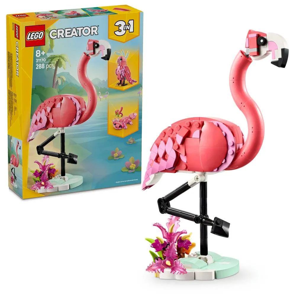 Lego Creator Flamingo Cor de Rosa - 31170