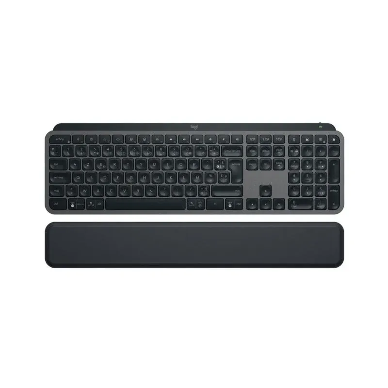 Teclado Logitech Master MX Keys S sem fios Bluetooth AZERTY retroiluminado LED