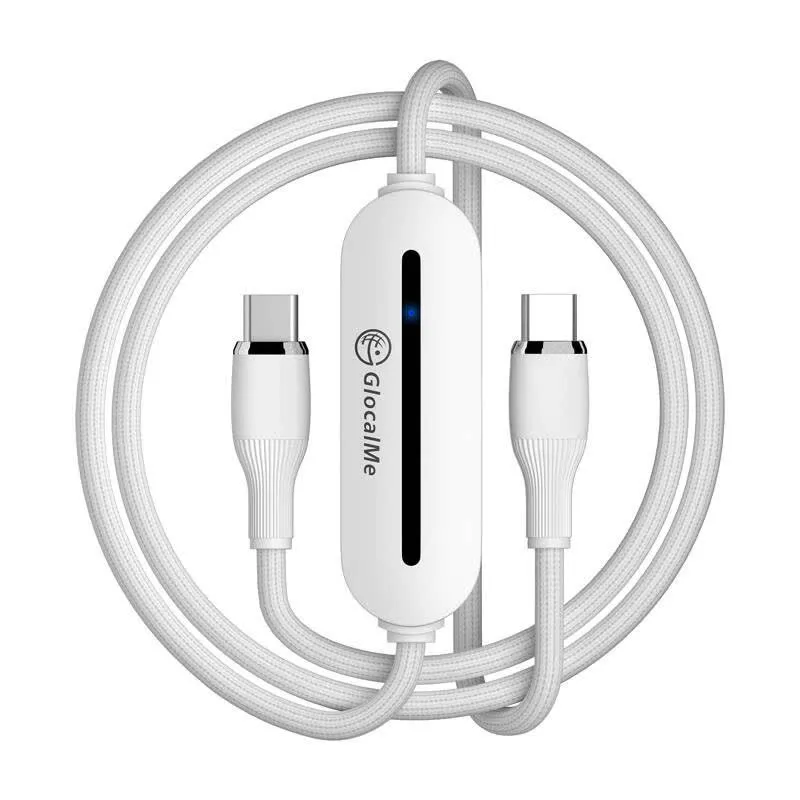 Glocalme Roteador portátil Unicord 4G/LTE Portable Wi-Fi Hotspot Cable Cloud SIM