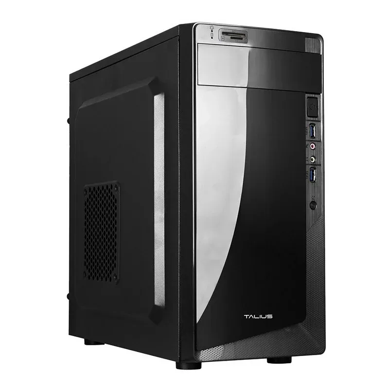 Caixa PC Talius Denver USB 3.0 com Leitor de Cartões Preta Fonte de Alimentação 500W