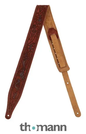 Levys Brown Kokopelli Strap 2,5"