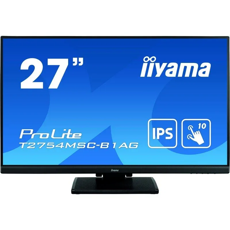 Monitor iiyama T2754MSC-B1AG 27" IPS FullHD 75Hz Alto-falantes Touchscreen