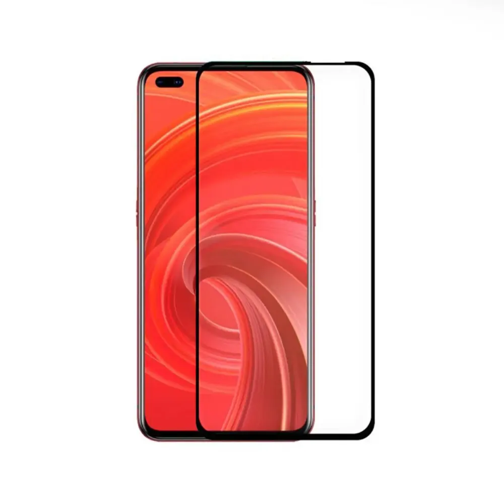 Película de Vidro Temperado Realme X50 Fullscreen Preta