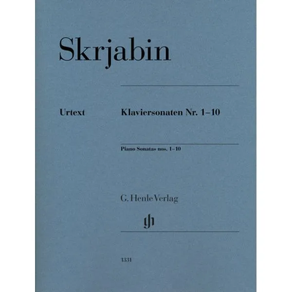 Henle Verlag Skrjabin Klaviersonaten