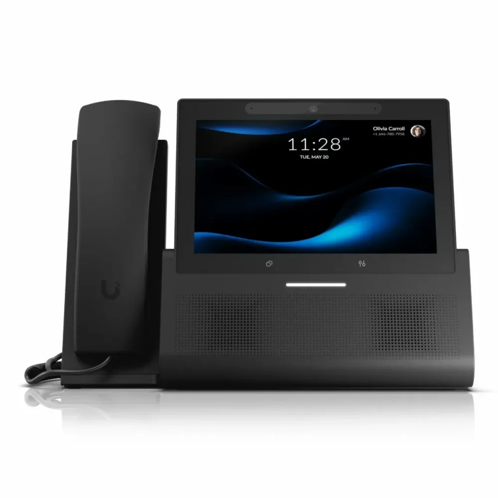 Telefone IP Ubiquiti G3 Touch Enterprise WiFi PoE Preto