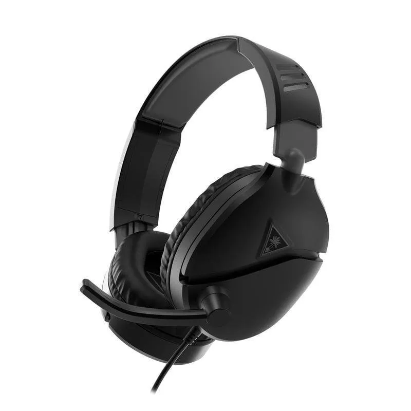 Auriculares Turtle Beach Recon 70 com cabo Jack 3,5 mm Gaming Microfone dobrável Preto