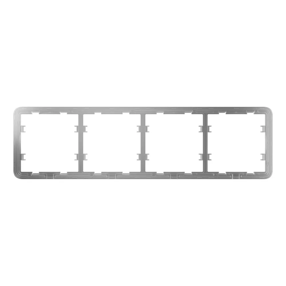Moldura Ajax para 2 Interruptores Sidebutton e 2 Centerbutton - AJ-FRAME-4
