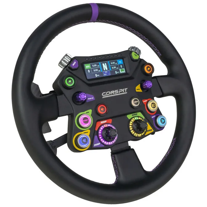 Volante Conspit 310 APEX, ARGB, Display 2.99", Dual Paddles 310mm