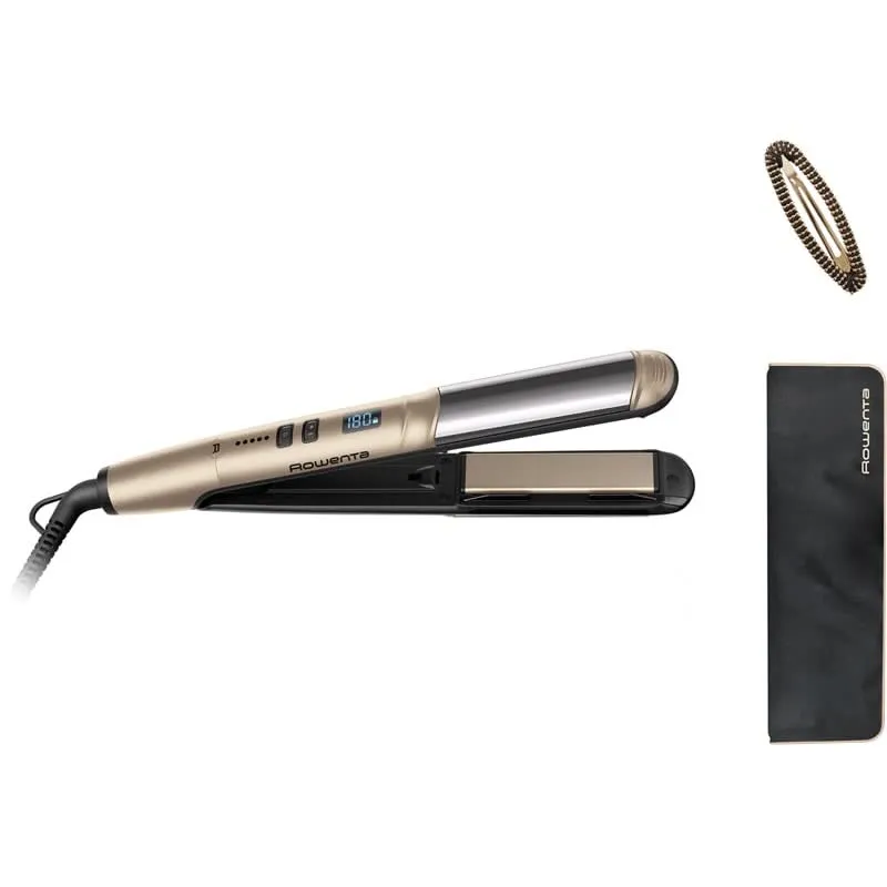 Alisador Para Cabelos Cacheados Rowenta Sf4641 Glam&Shine 2 Em 1