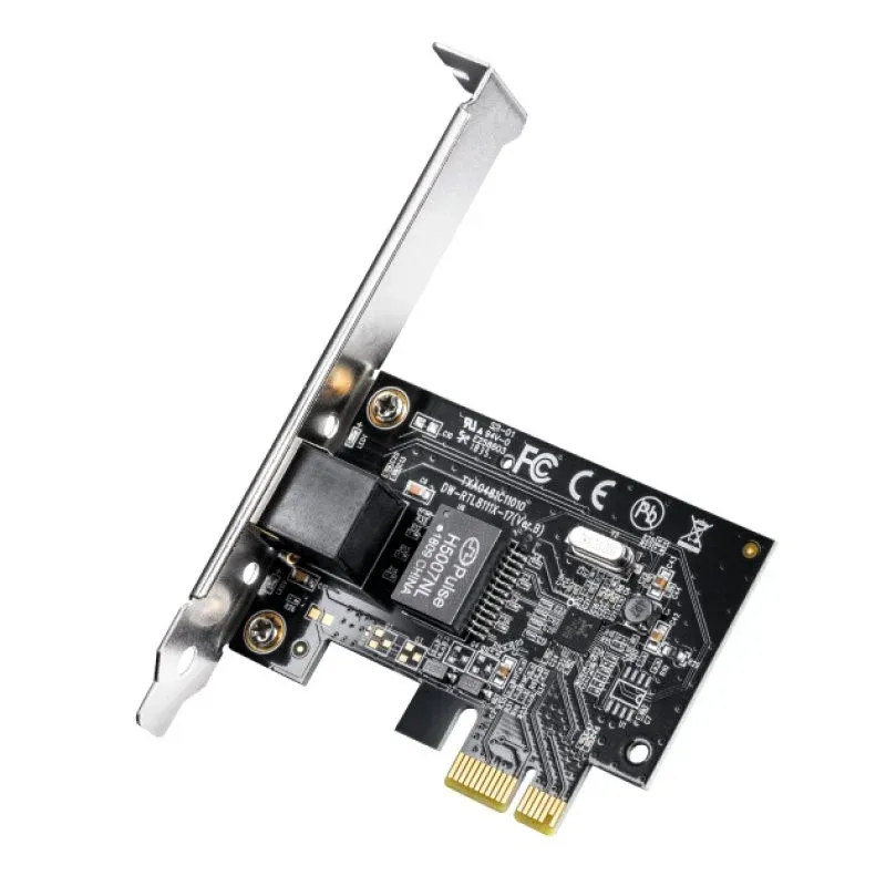 Adaptador de rede Gigabit PCI Express Cudy PE10