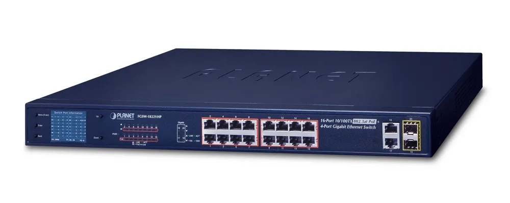 PLANET FGSW-1822VHP network switch Unmanaged Fast FGSW-1822VHP
