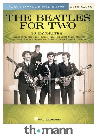 Hal Leonard The Beatles For Two Saxophones