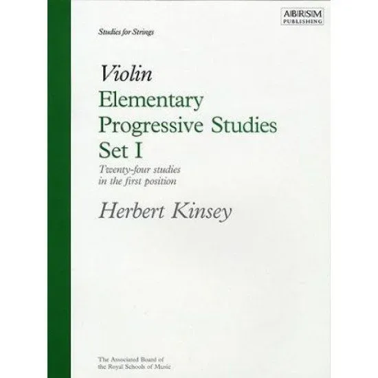 ABRSM LIVRO Violin Elementary Progressive Studies Set 1