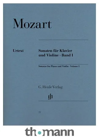 Henle Verlag Mozart Violinsonaten 1