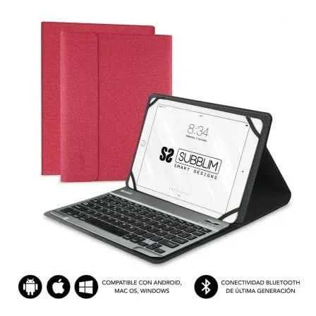 Capa com Teclado KeyTab Pro 10,1 Subblim