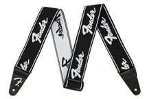 Correia Guitarra Fender Weighless Running Logo Black