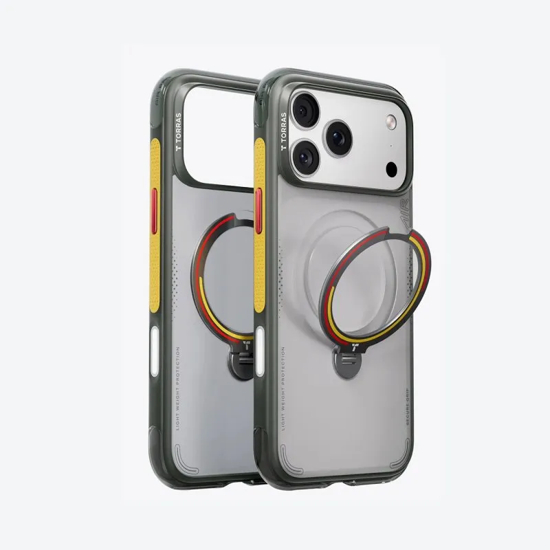 Funda para telemóvel Torras Ostand Q3 Air Football Limited Iron Germany para iPhone 17 Pro Max