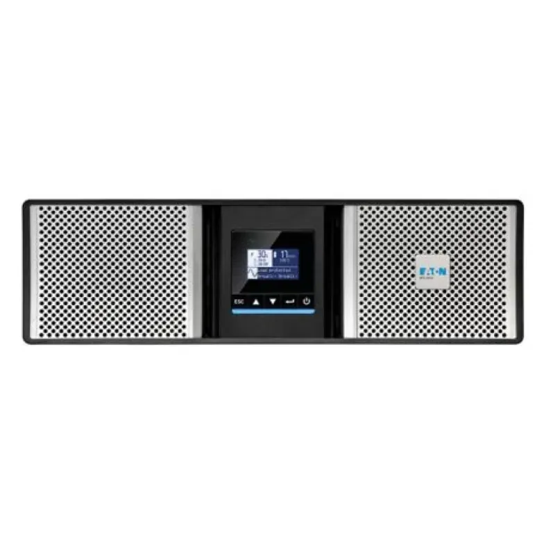 Eaton 9PX G2 9PX5KIRTNG2 - UPS (montável em bastidor / externo) - AC 200/208/220/230/240 V - 5000 watt - 5000 VA - 1 fase - 5 Ah - Ethernet 10/100/1000, RS-232, USB - conectores de saída: 13 - PFC - 3U - 19" - preto, prata