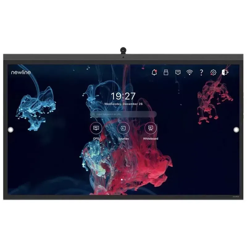 Monitor Interativo Newline Vega TT-7522Z 75" 4K Ultra HD Android 11 Wi-Fi 6