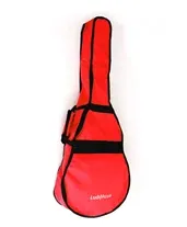 Saco Guitarra Clássica Ludimusic Logo 20B Vermelho 4/4