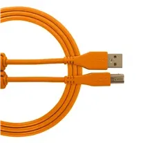 Cabo USB UDG U95003 2.0 A-B Laranja 3mt Ficha Recta