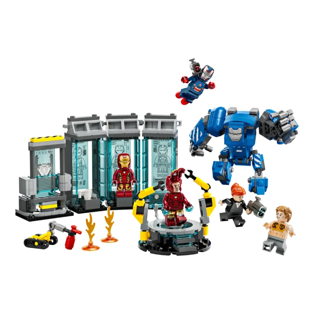 LEGO Marvel Laboratório do Iron Man: Salão das Armaduras - 76315