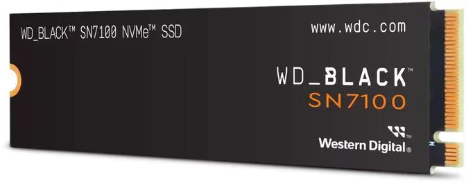 Disco SSD Western Digital Black SN7100 500GB Gen4 M.2 NVMe (6800/5800MB/s)