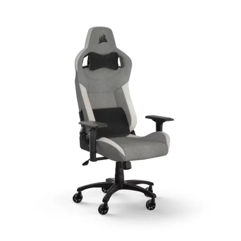 Cadeira Gaming Corsair T3 RUSH (2023) - Branca / Cinzenta