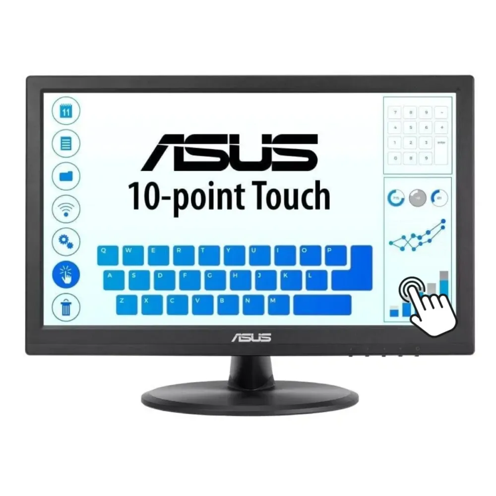 Monitor Asus VT169HE 15.6" Tátil IPS 60Hz Preto