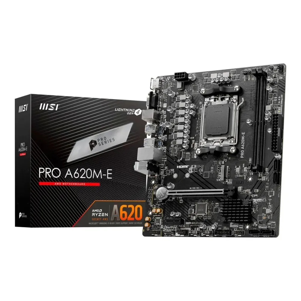 Motherboard MSI PRO A620M-E AM5 MATX 2XDDR5