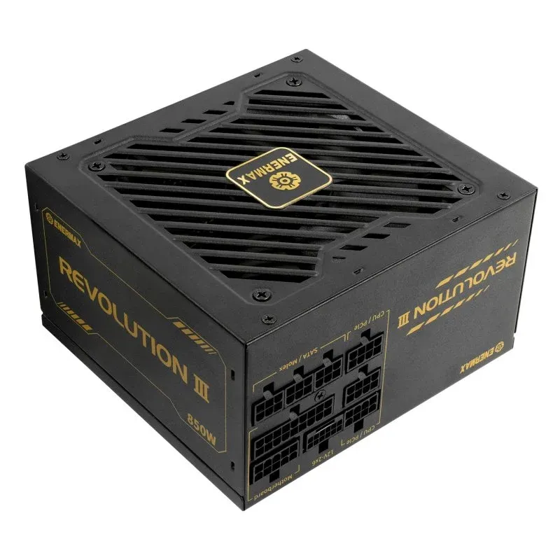 Enermax Revolution III ERV850G Fonte de Alimentação 850W 80+ Gold Modular