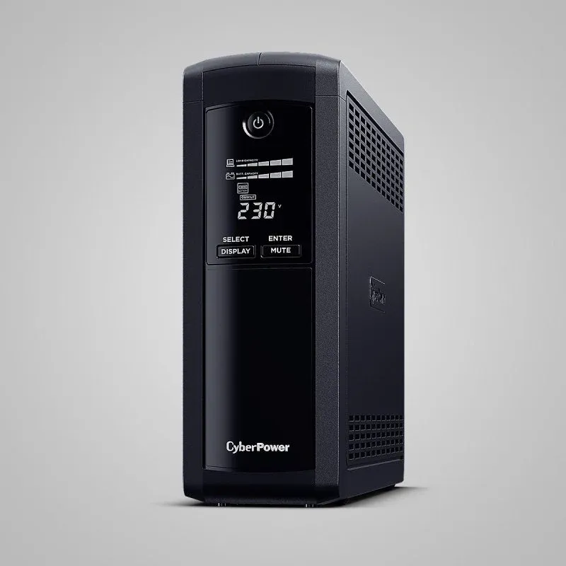 Sai CyberPower 1200VA Bateria de Chumbo-Ácido 12 Minutos LCD AVR Proteção AVR