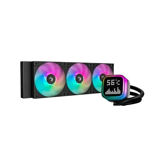 Refrigeração Líquida DeepCool LP360 360mm 3 Ventoinhas LED RGB