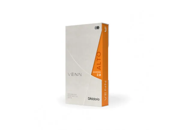Daddario VENN Alto Saxophone Reed, G2, Strength 3.0+