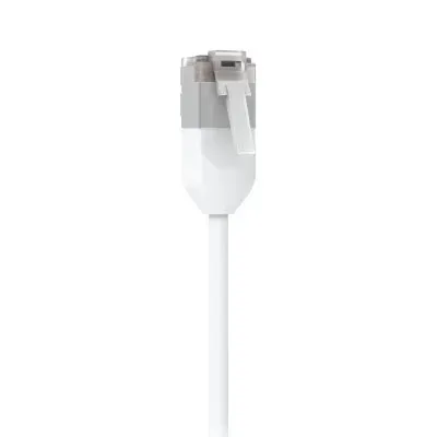 Cabo de Rede Ubiquiti UniFi Premium Patch Cat6a 1m Exterior Branco