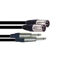 Cabo Áudio PowerAcoustics CAB2111 2xXlrrM/2xJackM 3mts