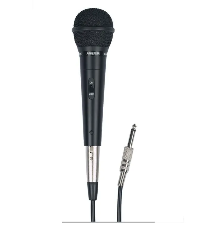 Microfone dinâmico de mão unidirecional - FDM-1020