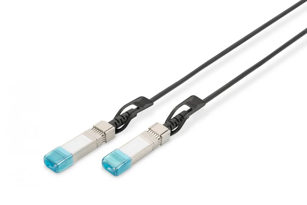 Digitus DN-81222 Cabo InfiniBand/Fibra Ótica 2 m SFP+ Preto DN-81222