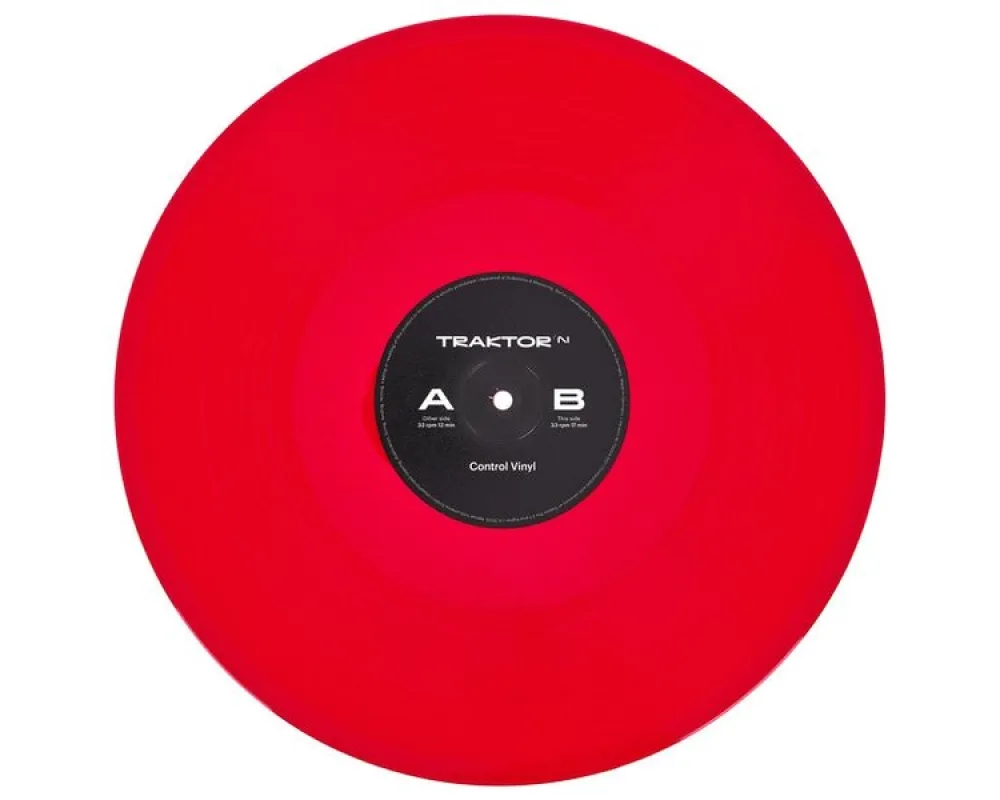 Native Instruments Traktor Control Vinyl Red