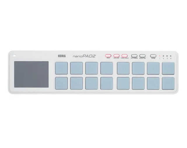 Controlador Korg Nanopad 2 Branco