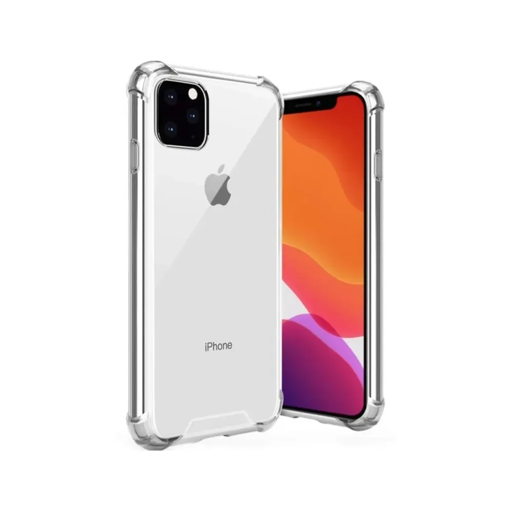 Capa Silicone Anti-Choque iPhone 11 Transparente