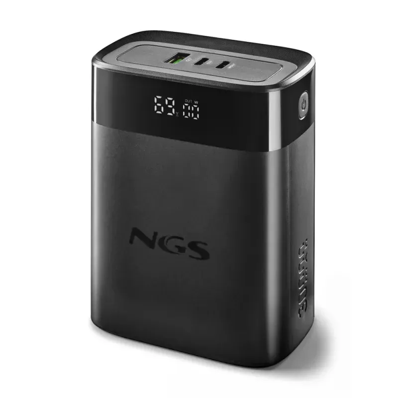 30000MAH/140W - 2XUSBC + USBA Display for Bat. Level + Watts