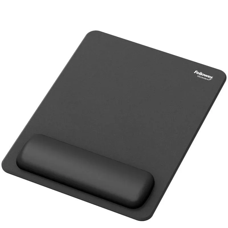 Alfombrilla para rato Fellowes Breyta XL Preto com descanso de pulsos