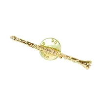 Pin Adamastor 03 Clarinete Dourado