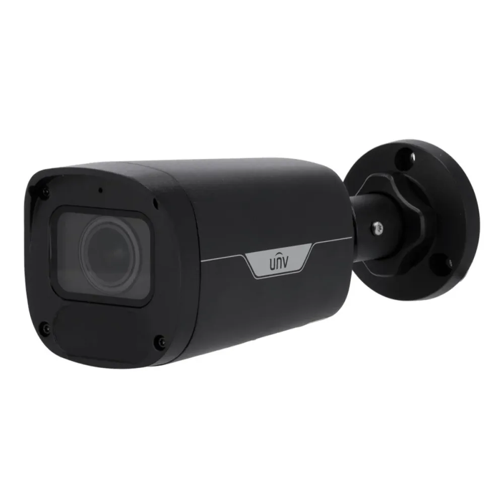 Câmara de Segurança IP Uniview Easy Bullet 4MP 2.8-12mm PoE IP67 Preta - IPC2324LB-ADZK-H-BLACK